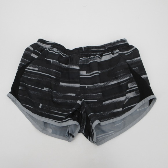 Nike Pants - Nike Womens Running Shorts Black Grey Digital Print Mesh Athletic Size M